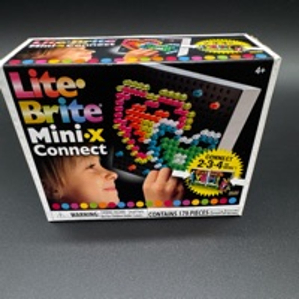 LITE BRITE Mini X Connect Toy NEW